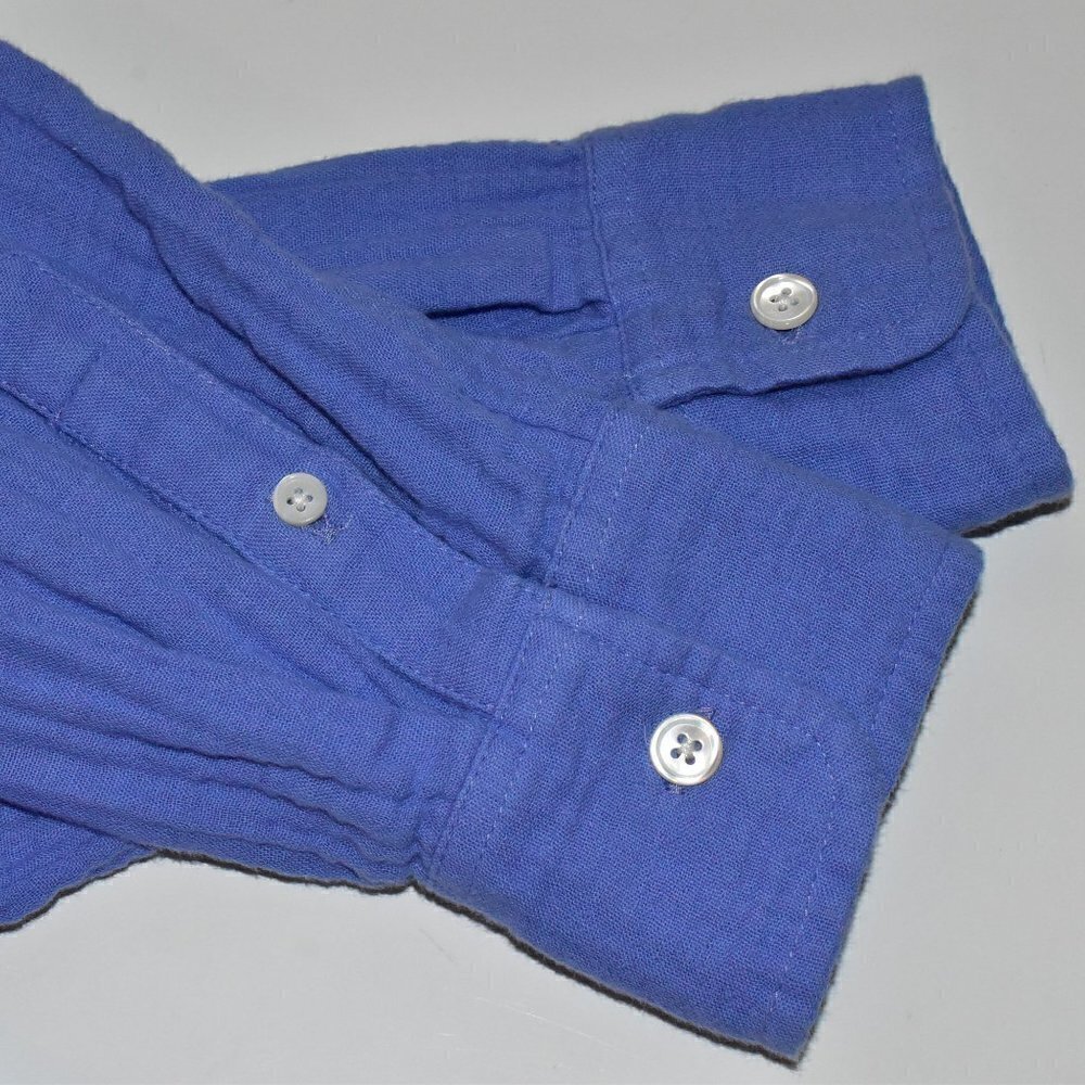 Aritzia Wilfred Free Long Sleeve Button Down 100% Organic Cotton Top Size XS - Picture 6 of 9